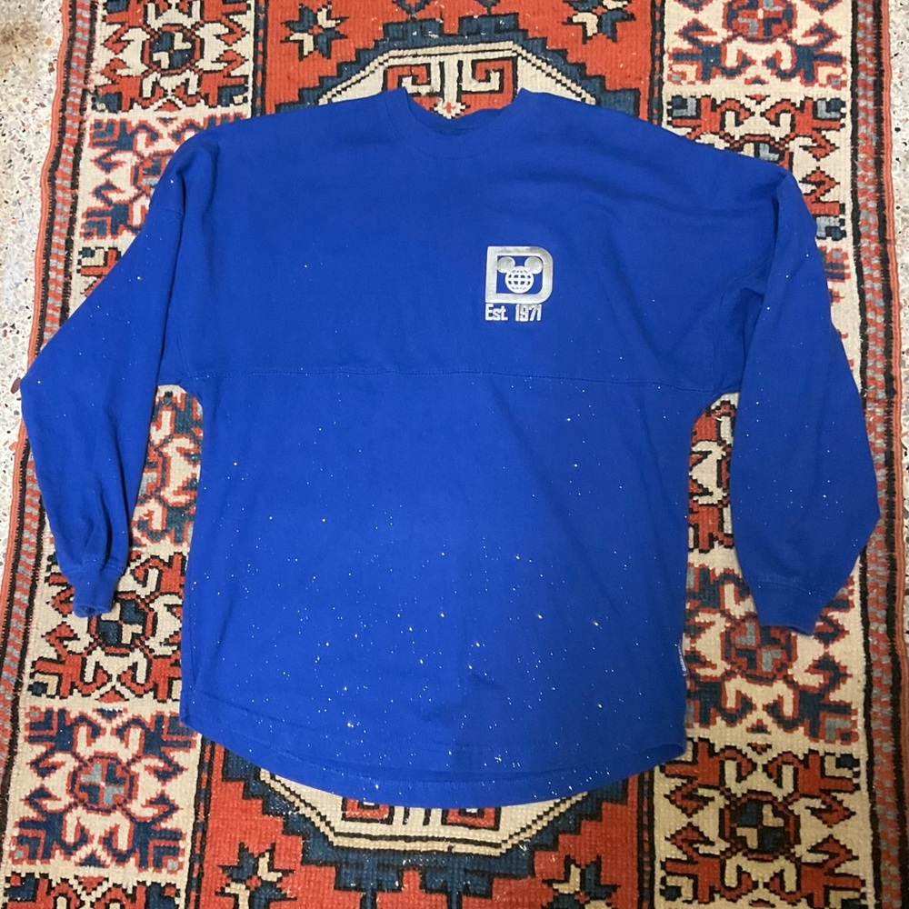 Walt Disney World glitter spirt jersey